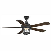 Progress Lighting P2576-8030K Smyrna 52" LED Forged Black Ceiling Fan